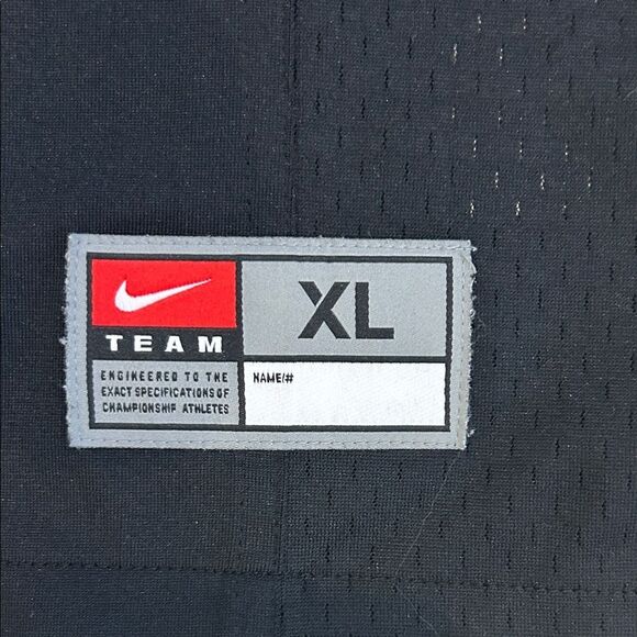 Nike Men's Black and Gray University of Oregon Ducks Jersey, Size XL - Picture 4 of 4